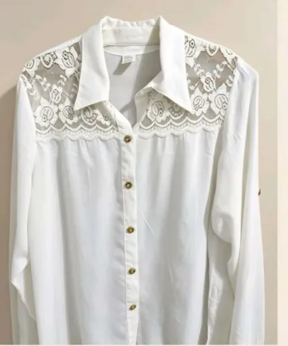 Camisa feminina vintage de viscose anos 70/80