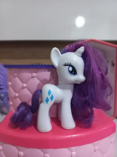 Pônei Rarity 8cm