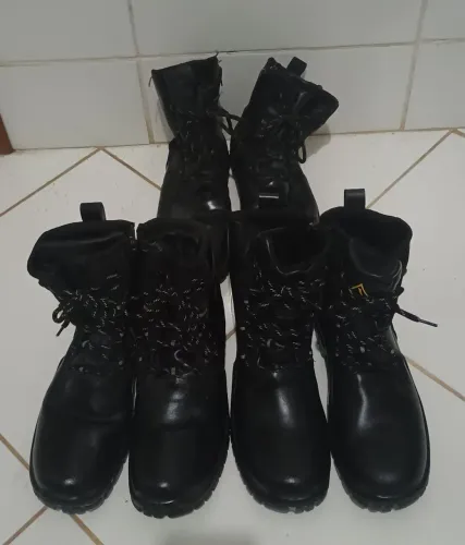 Bota de Segurança em Couro - Estival - Bico de Composite e Palmilha Antiperfuro CA33672
