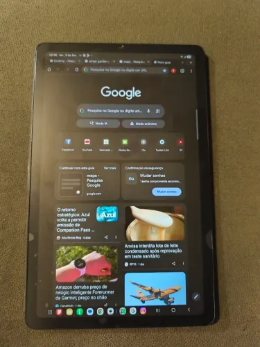 Tablet Samsung MUITO NOVO! - Galaxy S6 Lite com Caneta e Capa Original! 6GB RAM 128GB