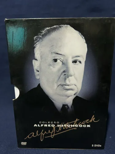 Box dvd Alfred Hitchock novo
