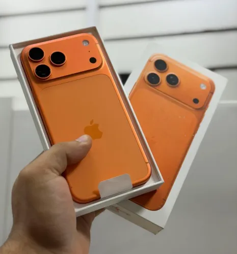 Iphone 17 pro max 256gb apenas 20 dias de ativação LOJA FÍSICA apenas 15 ciclos ( 256 gb )