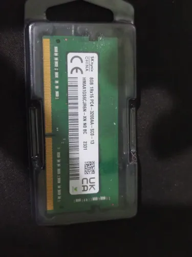 Memória 8gb ddr4 3200mhz