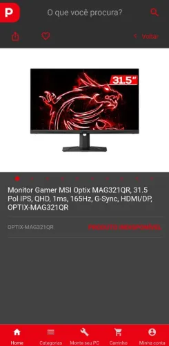 Monitor MSI 32 ips