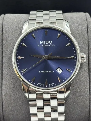 Mido Baroncelli Automático Azul M8600.4.15.1