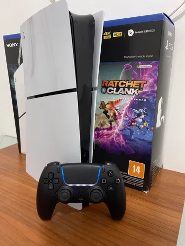 Ps5 Slim Digital 1Tb ( aceito Cartão ) 
