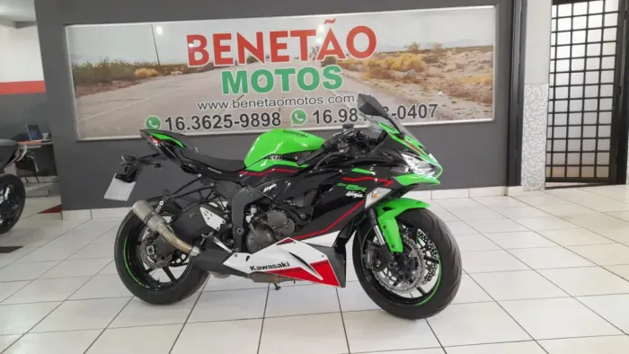 KAWASAKI NINJA ZX-6R KRT VERDE 2021
