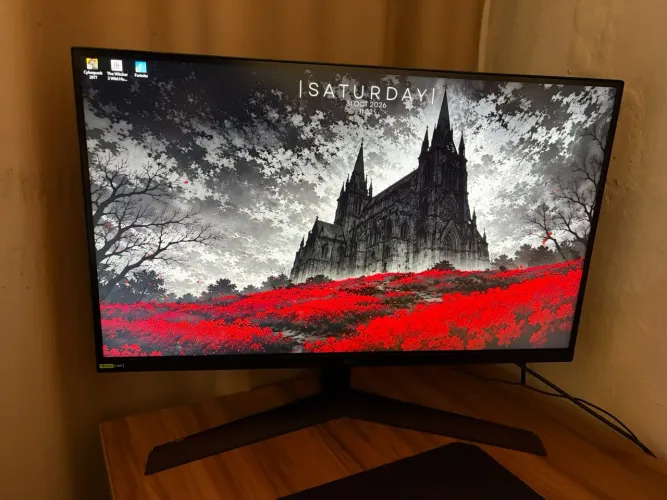 Monitor Gamer LG UltraGear 27" IPS 180Hz 1ms - 27GS60F - 9 Meses de Uso