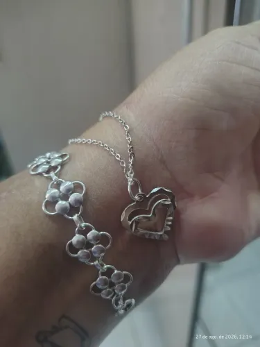 Conjunto em prata