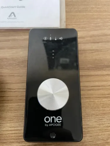 Interface De Áudio Apogee One 2ª Geração (preta) Mac/ios/pc