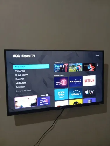 ROKU TV AOC 32 polegadas