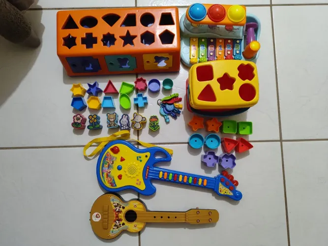 Brinquedos educativos pedagógicos formas