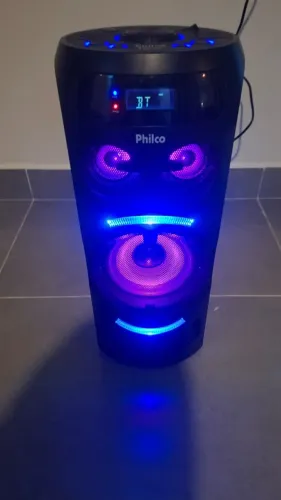 Caixa Bluetooth Acústica PHILCO (Bivolt) - Seminova