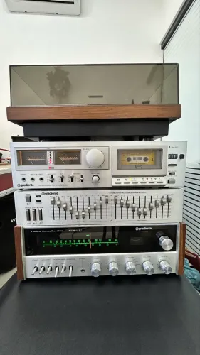 Sistema de Som Gradiente Vintage