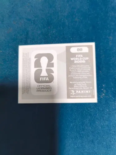 Vendo essa figurinha 00 Copa do mundo 2026 a partir de 100,00