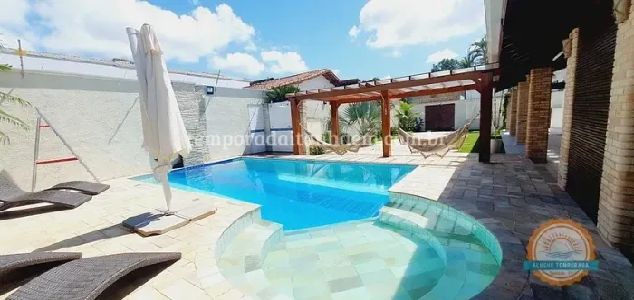 Praia dos Sonhos, 6suítes c/Ar, Piscina Climatizada, Bilhar, Churrasq, Wi-FI, Alto Padrão