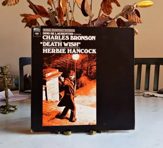 LP VINIL - HERBIE HANCOCK - DEATH WISH (ORIGINAL SOUNDTRACK RECORDING) (1974) (IMPORTADO)