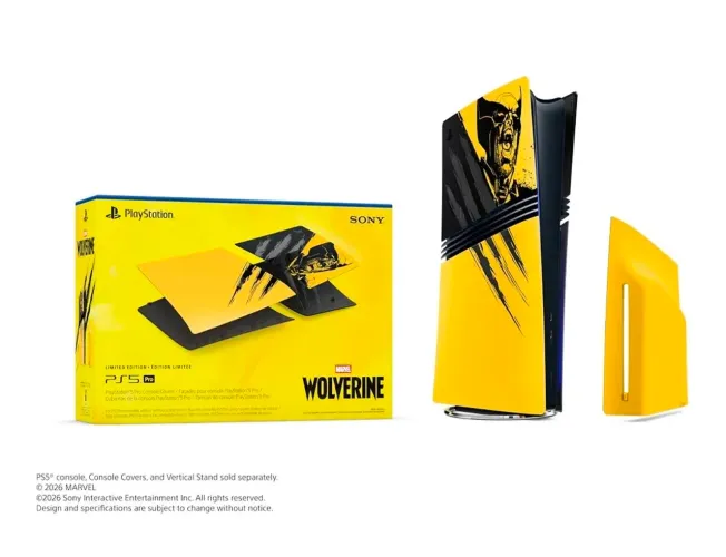 Faceplate Capa Wolverine - Ps5 Pro