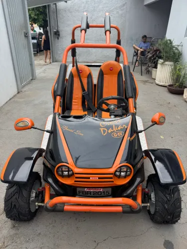 Mini Buggy Fapinha Cross Dakar Motor 4 Tempos Partida Elétrica Impecável