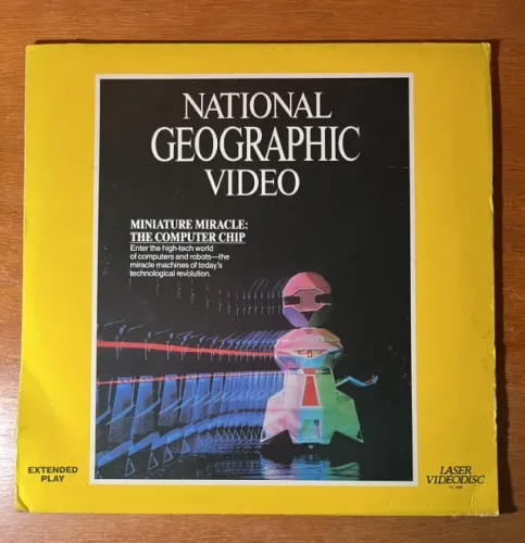 Laserdisc LD - National Geographic Video - EM ÓTIMO ESTADO