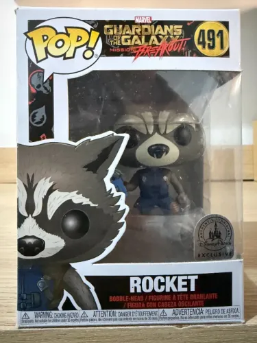 Rocket Raccoon Disney Guardiões da Galáxia Guardians Of The Galaxy Mission Breakout! 491