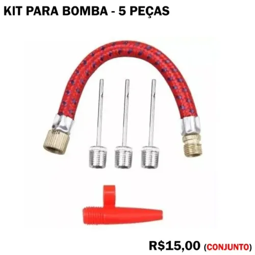Bicos para Bomba de Ar de Ciclismo