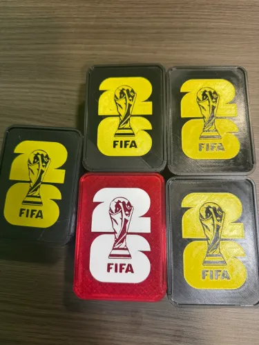 Caixa de Armazenamento para Figurinhas da Copa