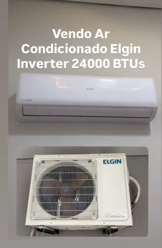 Ar-Condicionado Elgin Eco Inverter 24.000 BTUs - Excelente Estado