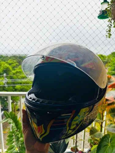 Capacete AGV K3 Five Continents (Valentino Rossi)