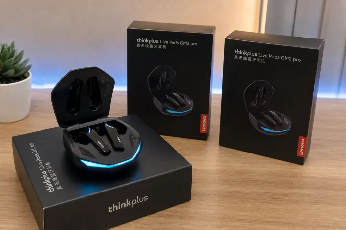 VENDO Fone Lenovo Thinkplus Live Pods GM2 Pro - Novo