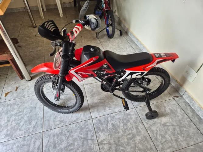 Bike infantil tipo Motocross