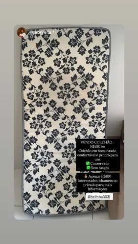Colchão de solteiro