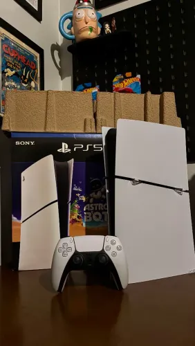 PS5 Slim Mídia Digital C/ NF e Garantia Aceito Trocas/Parcelo