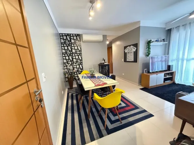 Apartamento á venda 2 quartos lazer 1 vaga Campo Grande Santos/SP