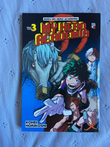mangá Volume 3 My Hero Academia: Boku no Hero Academia