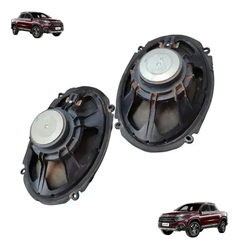 Kit Alto Falante Som Fiat Toro 1.8 Flex 2016 A 2020