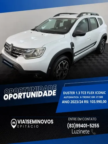 Renault Duster Iconic 1.3 TB 16V Flex Aut. 2024
