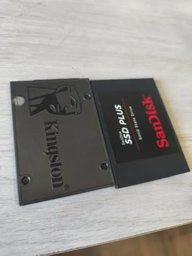 KIT 2 SSD'S 480GB KINGSTON E SANDISK - FAÇO ENVIO OLX PAY
