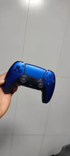 Controle PS5 metálizado