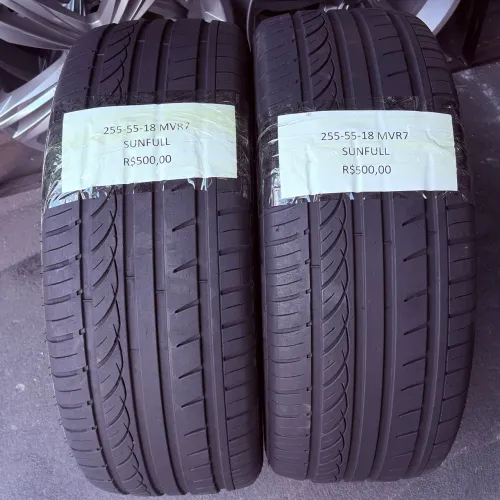 2 PNEUS 255 55 18 SUNFULL SEMI NOVOS