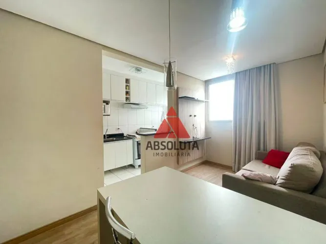 Apartamento com 2 dormitórios para alugar, 50 m² por R$ 1.650/mês - Jardim Progresso - Ame