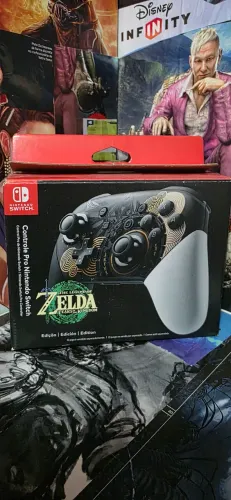 Pro controle Nintendo zelda original seminovos com garantia 