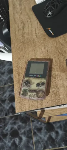 Game Boy color pra conserto + carcaça e jogo