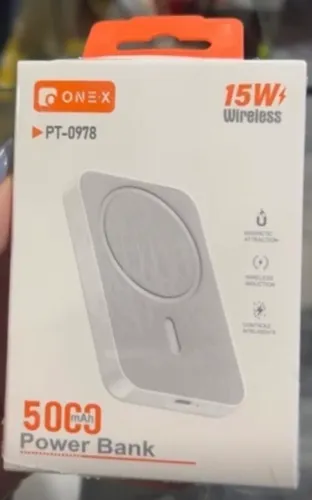 Power Bank 5000 por indução 15w 