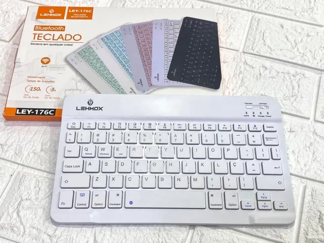 Teclado Bluetooth recarregável - entrega em São Luís e região 