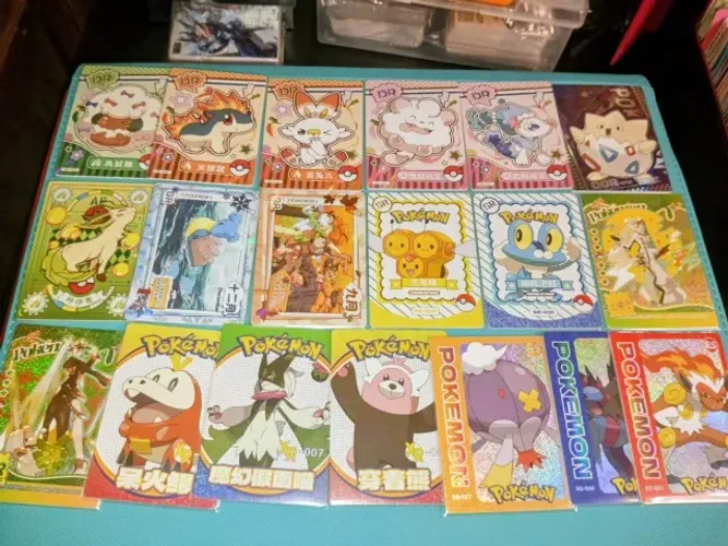 Cartas Avulsas Pokémon Mengka 1 (PROMOÇÃO +10 CARTAS)