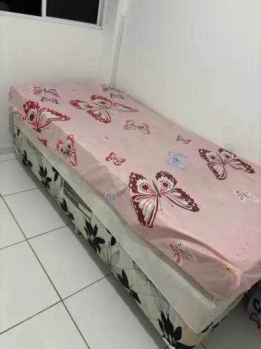 Cama box de solteiro