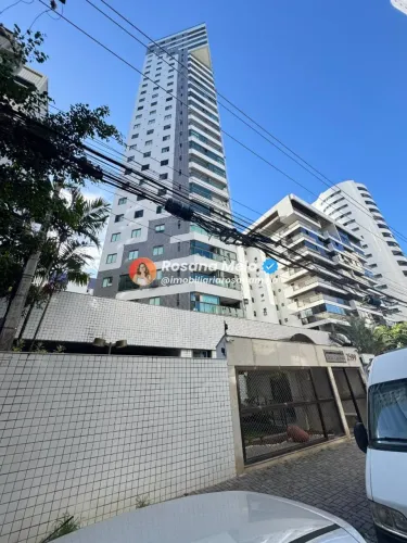 Edf. Zezé Cardoso, 84m², nascente, vista mar, 3 quartos (1 suíte), lazer completo, Boa Via