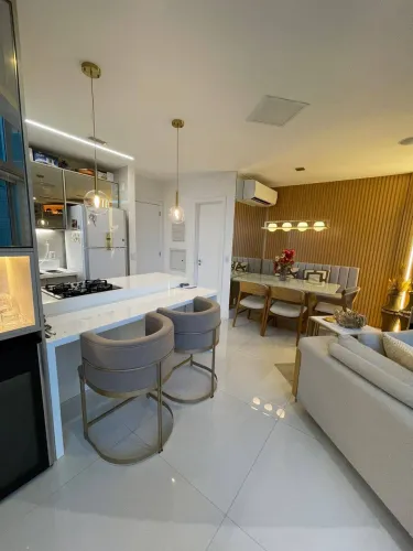 Apartamento Mundo Plaza Duplex 1 Suíte Decorado Mobiliado Caminho das Árvores Tancredo Nev