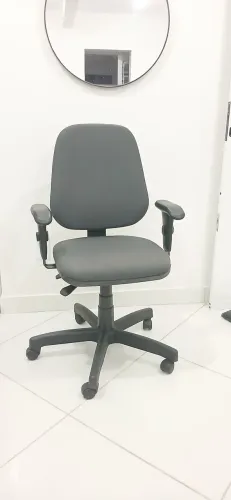 Cadeira de escritório presidente reclinável